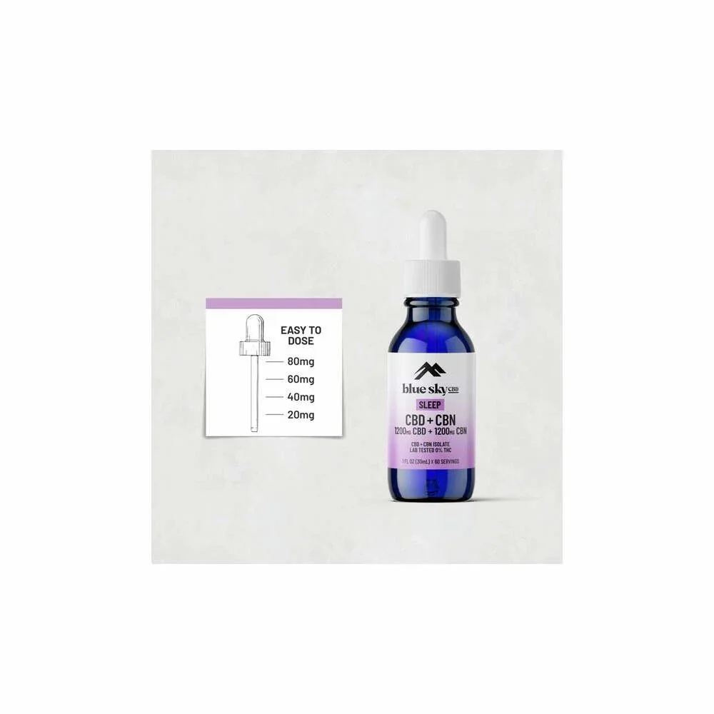 Sleep CBD + CBN Oil - 30ml - Blue Sky CBD — Body Fabulous Health